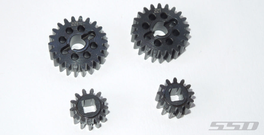 SSD RC Overdrive Portal Gears (13 / 22) for SCX10 III / Capra