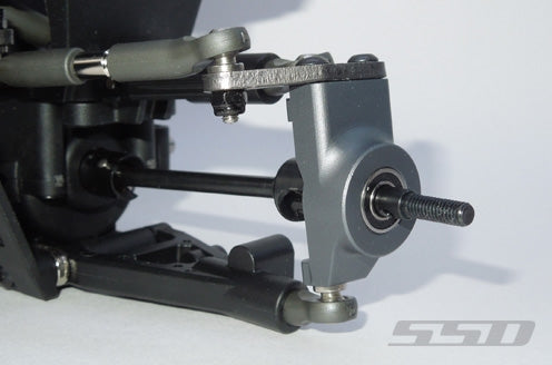 SSD RC HD Aluminum Knuckles for Enduro (Black)