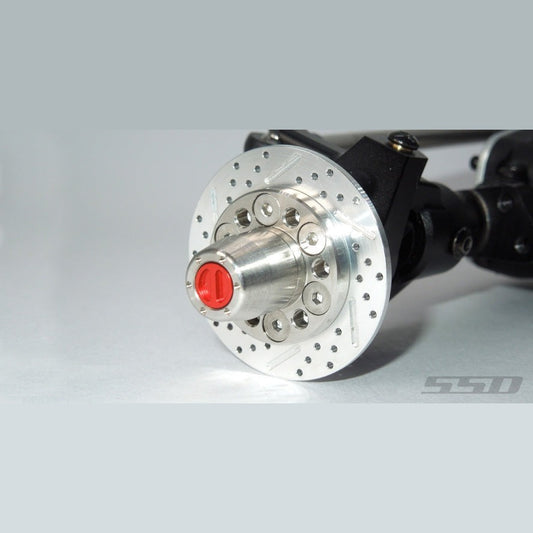SSD RC Manual Locking Hubs for SCX10 II / Enduro (2)