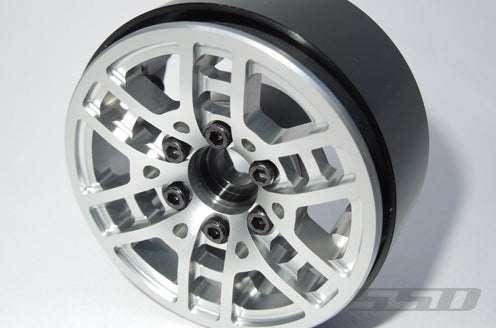 SSD RC 1.9" Toycoma Beadlock Wheels (Silver) (2)