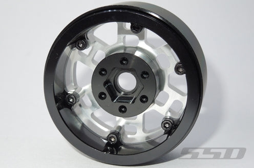 SSD RC 1.9" Toycoma Beadlock Wheels (Silver) (2)