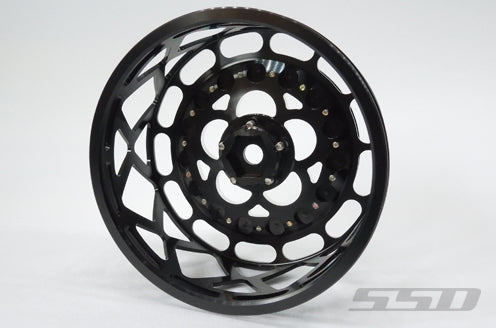 SSD RC 5 Hole Drag Rear 2.2" / 3.0" One Piece Wheels (Black) (2)