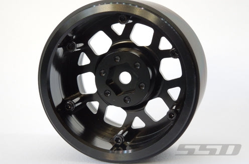 SSD RC 2.2" Boxer Beadlock Wheels (Black) (2)
