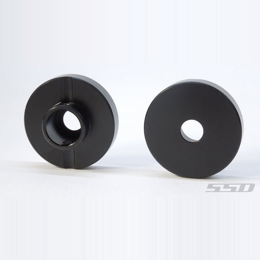 SSD RC Brass Rear Axle Weights for SCX10 Pro (Black)