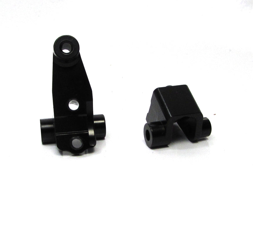 STRC Brass Front Lower Shock Mount (1 Pair) TRX-4 (Black)