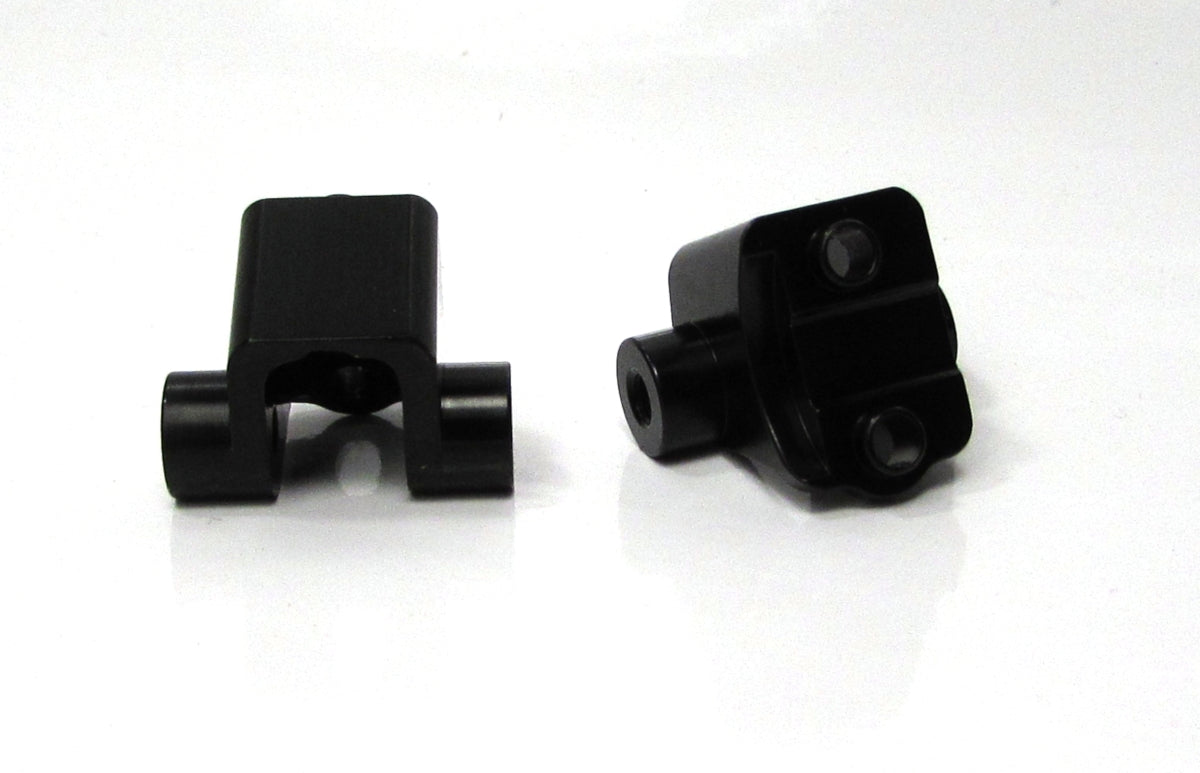STRC Brass Rear Lower Shock Mount (1 Pair) TRX-4 (Black)