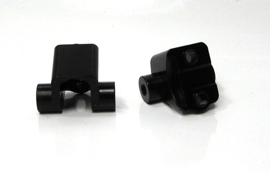 STRC Brass Rear Lower Shock Mount (1 Pair) TRX-4 (Black)