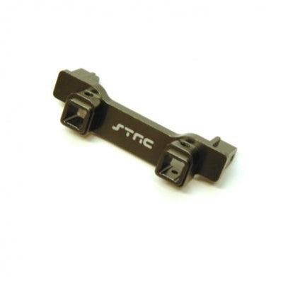 STRC Aluminum HD Front Bumper Mount TRX-4 (Gun Metal)