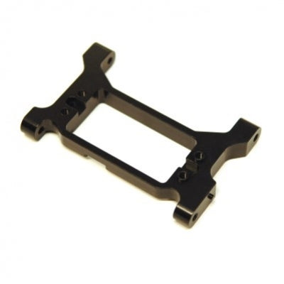 STRC Aluminum Solid One-Piece HD Servo Mounting Bracket / Chassis Brace TRX-4 (Black)