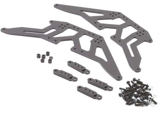 STRC CNC Machined Aluminum Lift Kit for Axial SCX10 (Gun Metal)