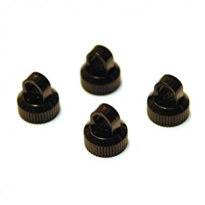 STRC Aluminum Upper Shock Caps For Element Enduro - Black (4)