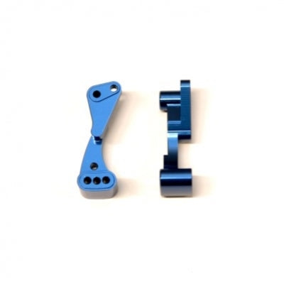 STRC Aluminum Wheelie Bar Mount for Associated DR10 - Blue