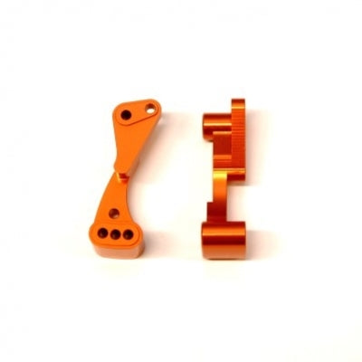 STRC Aluminum Wheelie Bar Mount for Associated DR10 - Orange