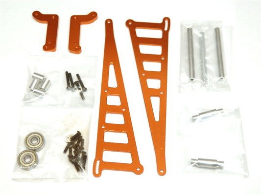 STRC Aluminum Wheelie Bar Kit for Associated DR10 - Orange