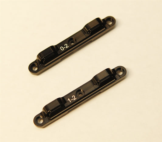STRC Aluminum Rear Toe-In Suspension Block Combo Set for DR10 - Black
