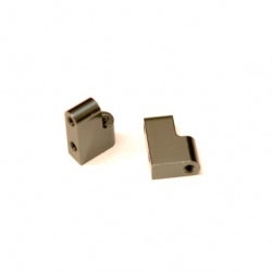 STRC Aluminum Steering Servo Mounts for Associated DR10 - Gun Metal (2)