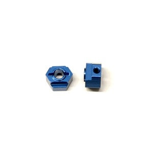 STRC Aluminum Rear Hex Adapter for Associated DR10 - Blue (2)