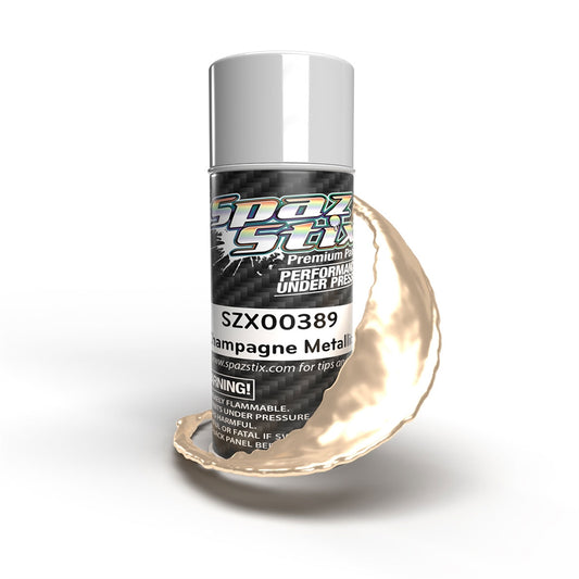 Spaz Stix Champagne Metallic Aerosol Paint 3.5oz