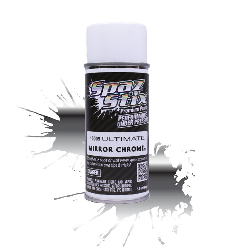 Spaz Stix Ultimate Mirror Chrome Aerosol Paint 3.5oz