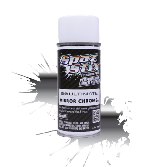 Spaz Stix Ultimate Mirror Chrome Aerosol Paint 3.5oz