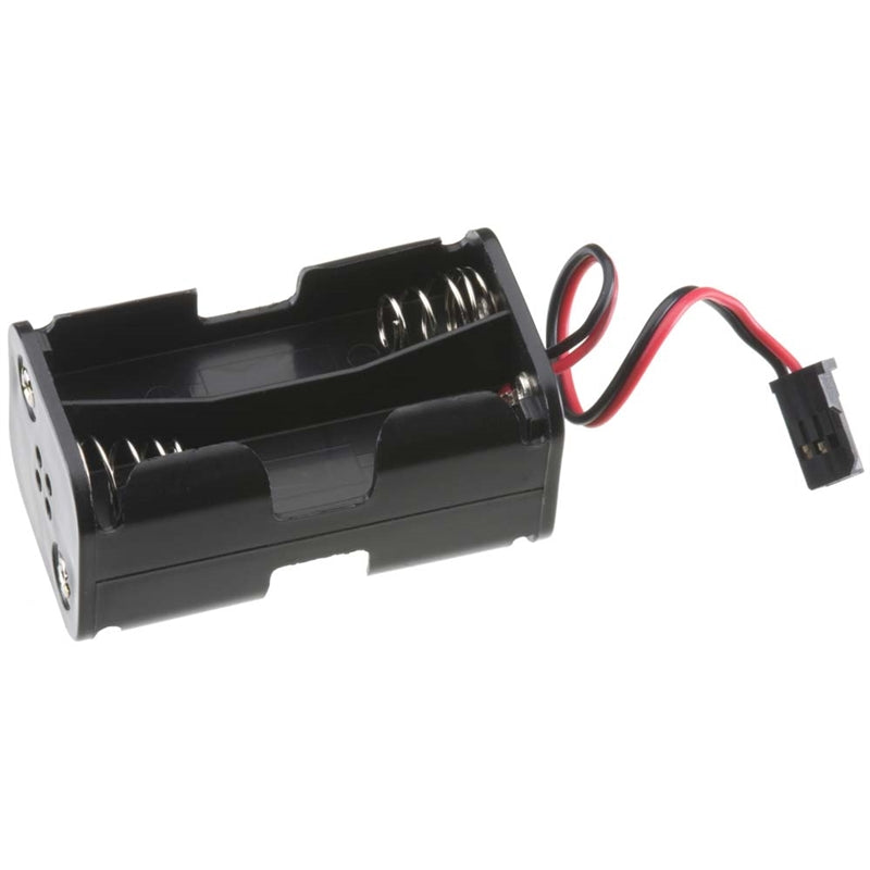 Tactic 4 Cell AA Battery Holder w/Futaba J Connector