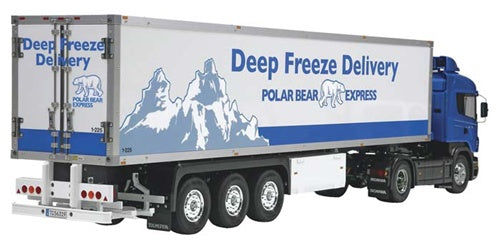 Tamiya RC 1/14 Scale 3-Axle Reefer Trailer Kit
