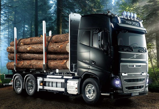 Tamiya RC Volvo FH16 Globetrotter 750 6x4 1/14 Scale Timber Truck Kit