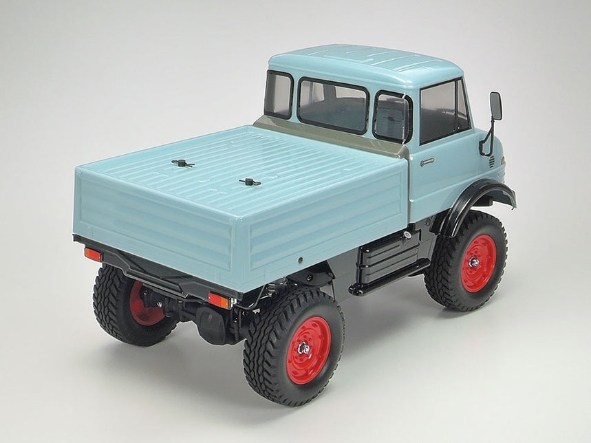 Tamiya RC CC-02S 1/10 Scale Kit with Mercedes-Benz Unimog 406 Series U900 Body