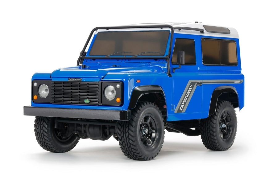 Tamiya RC CC-02S 1/10 Scale Kit with 1990 Land Rover Defender 90 Body