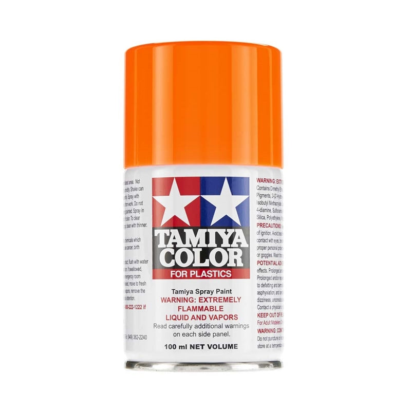Tamiya Lacquer TS-96 Fluorescent Orange 100ml Spray