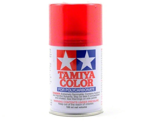 Tamiya Polycarbonate PS-37 Translucent Red 100ml Spray