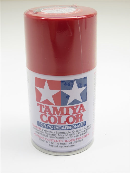 Tamiya Polycarbonate PS-60 Bright Mica Red 100ml Spray