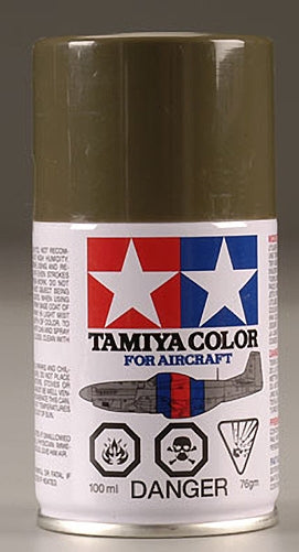 Tamiya Lacquer AS-6 Olive Drab USAF 100ml Spray