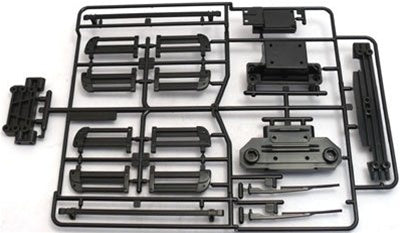 Tamiya RC Tundra W parts Wipers, Roof Rack Parts