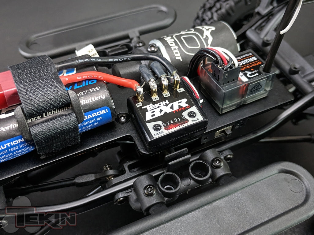 Tekin BXR Waterproof Brushed Crawler ESC