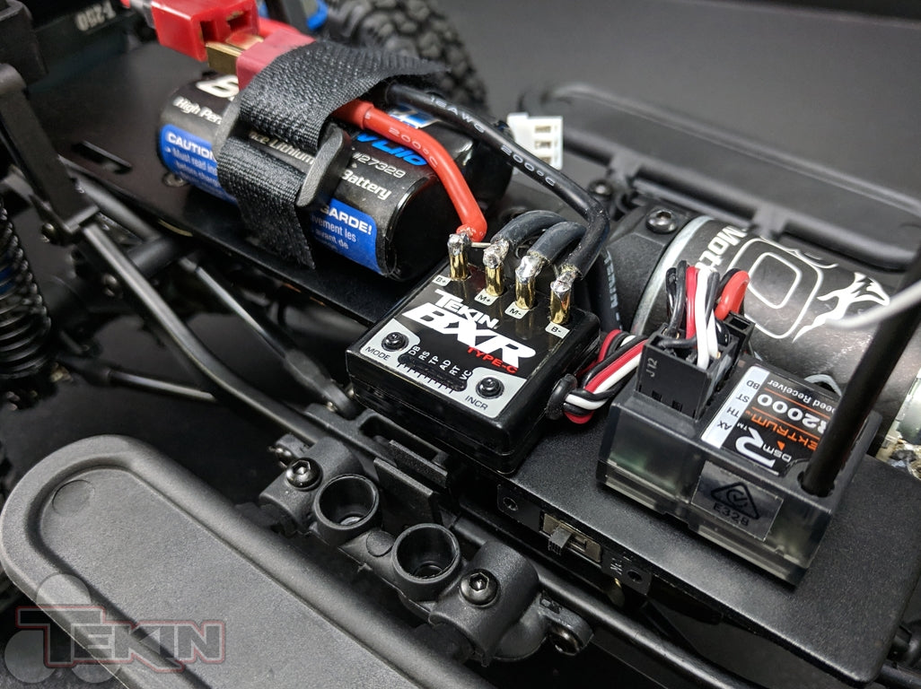 Tekin BXR Waterproof Brushed Crawler ESC