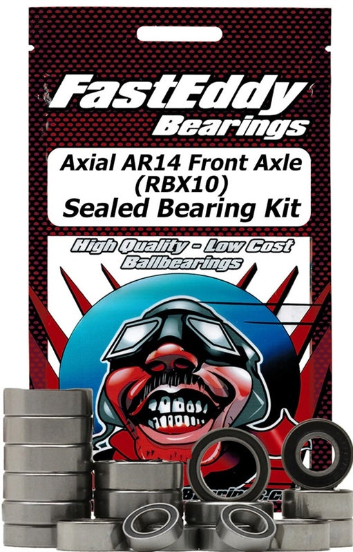 Fast Eddy Bearings Axial AR14 Front Axle (RBX10) Sealed Bearing Kit