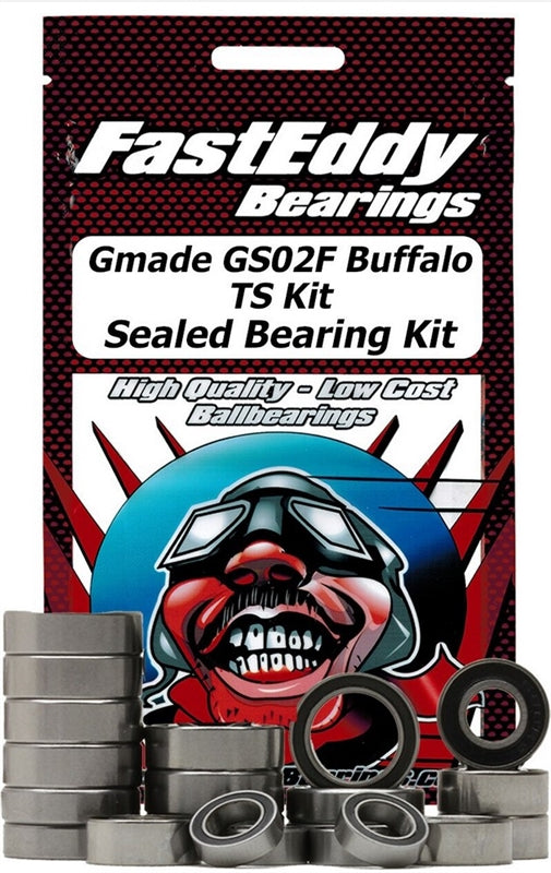Fast Eddy Bearings Gmade GS02F Buffalo TS Kit Sealed Bearing Kit