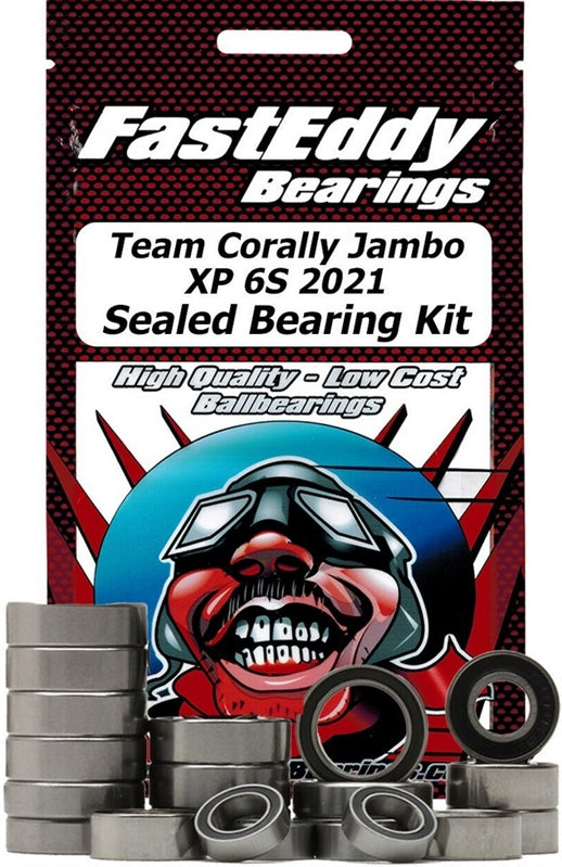 Fast Eddy Bearings Team Corally Jambo XP 6S 2021 Sealed Bearing Kit