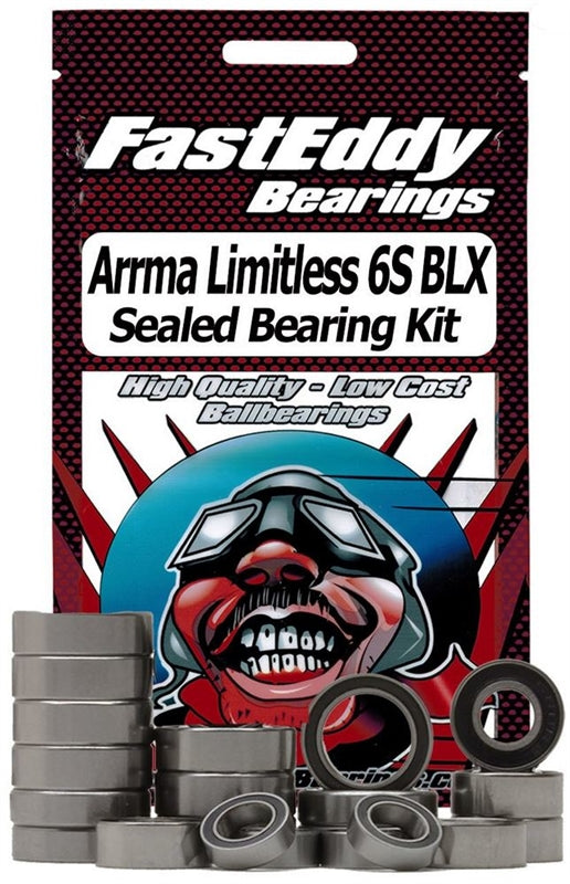 Fast Eddy Bearings ARRMA Limitless 6S BLX Sealed Bearing Kit
