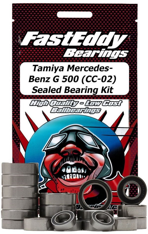 Fast Eddy Bearings Tamiya Mercedes-Benz G 500 CC-02 Sealed Bearing Kit