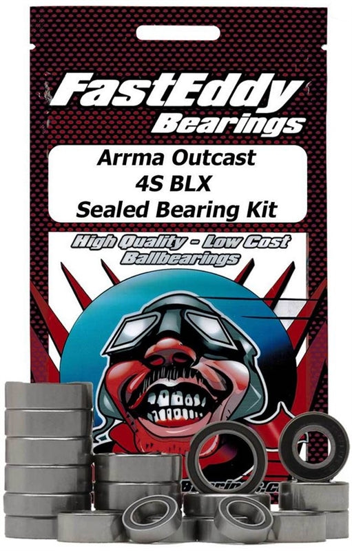 Fast Eddy Bearings ARRMA Outcast 4S BLX Sealed Bearing Kit