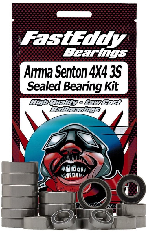 Fast Eddy Bearings ARRMA Senton 4X4 3S Sealed Bearing Kit
