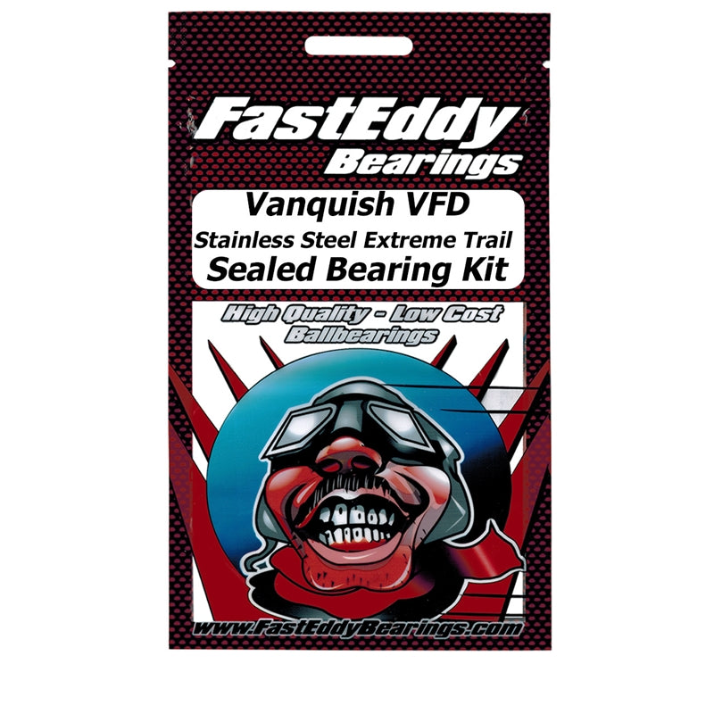 Fast Eddy Bearings Vanquish VFD Transmission Stainless Steel Extreme Trail Sealed Bearing Kit