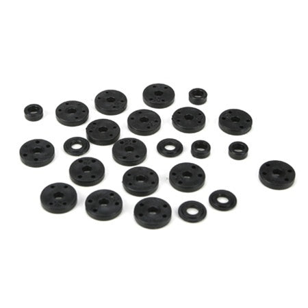 Team Losi Racing Piston Set & Bushings, 12mm Shock: 22