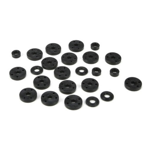 Team Losi Racing Piston Set & Bushings, 12mm Shock: 22