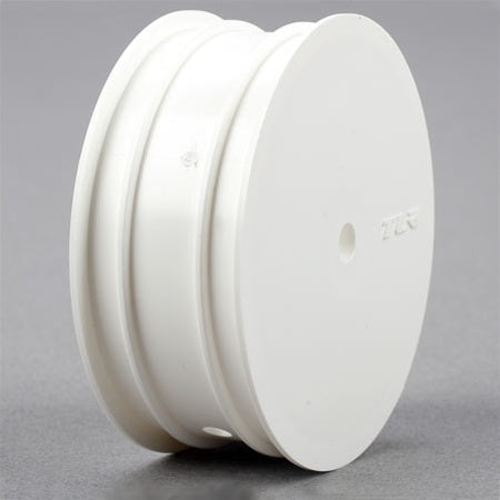 Team Losi Racing Front Wheel, White (2): 22