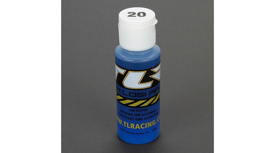 Team Losi Racing Silicone Shock Oil (20wt, 2oz)