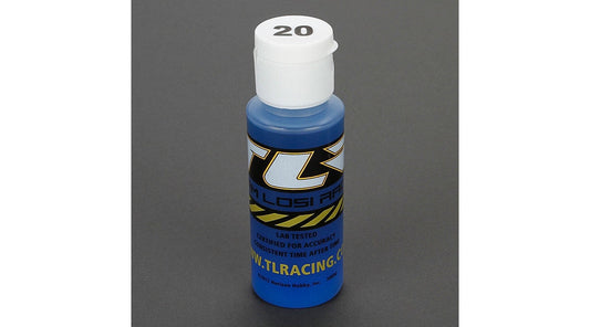 Team Losi Racing Silicone Shock Oil (20wt, 2oz)
