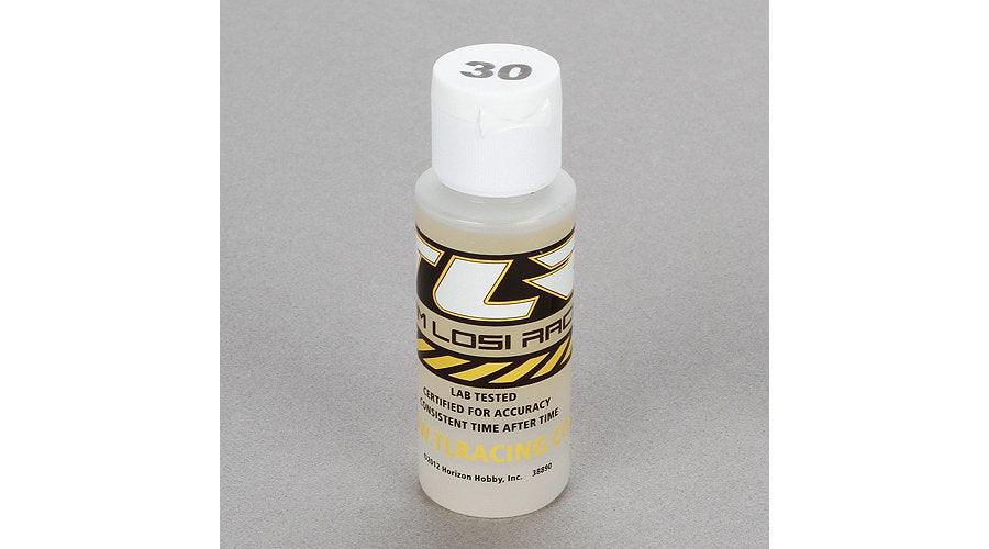 Team Losi Racing Silicone Shock Oil (30wt, 2oz)